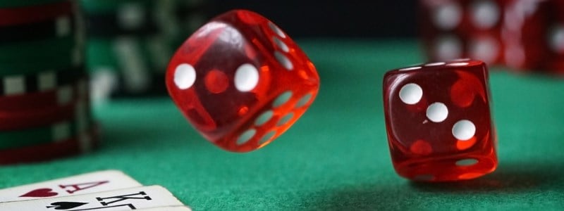 Craps game at the online casino Craps game at the online casino
