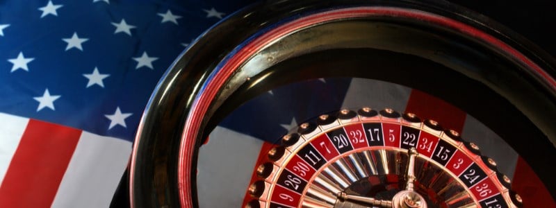 American roulette wheel variation