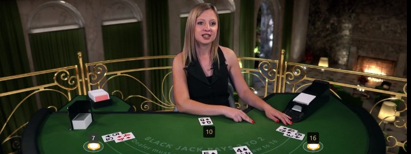 NetEnt live dealer blackjack game