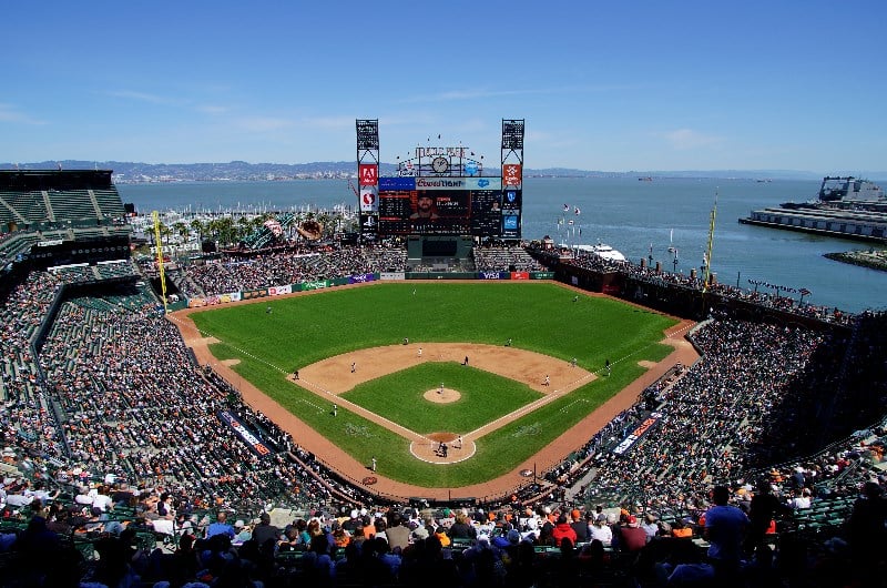 Oracle Park view