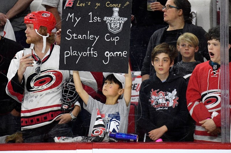 Carolina Hurricanes fans