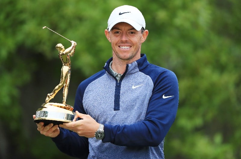 Rory McIlroy players trophy Rory McIlroy players trophy