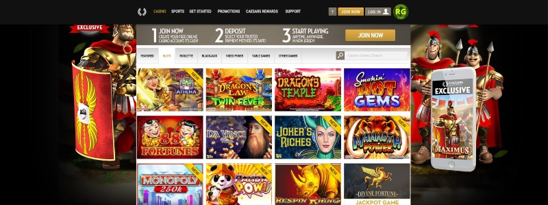 Caesars Casino NJ Home