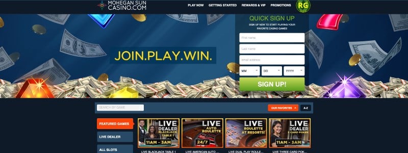 Mohegan Sun Online Casino Home Mohegan Sun Online Casino Home