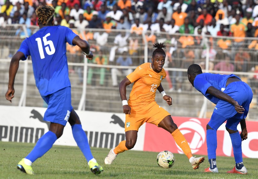 Crystal Palace's Wilfried Zaha is one of many big names in the Ivory Coast national team. (Getty Images)