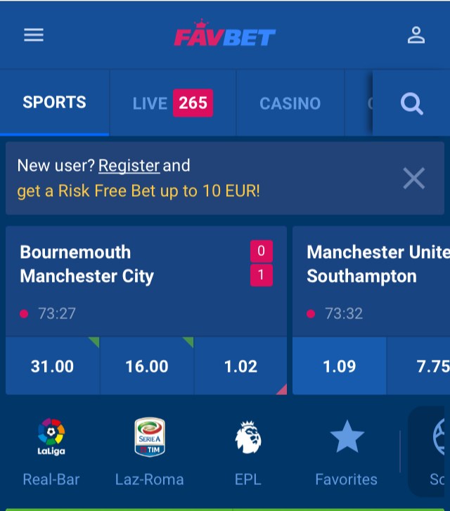 Favbet Mobile App Favbet Mobile App