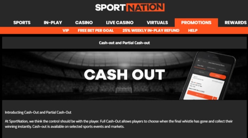 SportNation Cash Out SportNation Cash Out