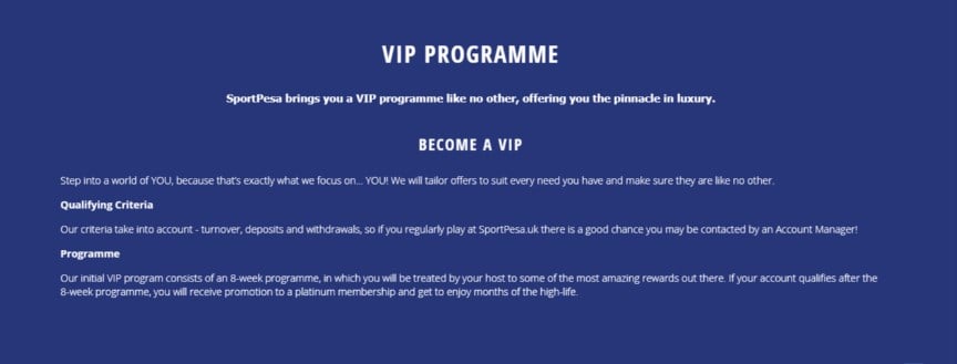 SportPesa VIP Club SportPesa VIP Club