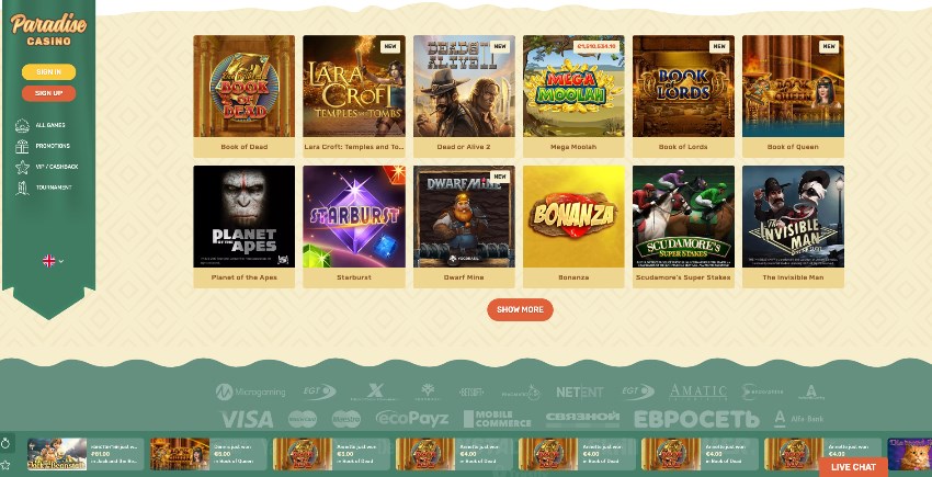 Paradise Casino