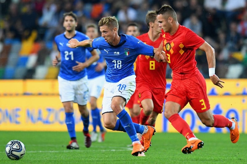 Résultat de recherche d'images pour "Belgium U21 1:3 Italy U21"