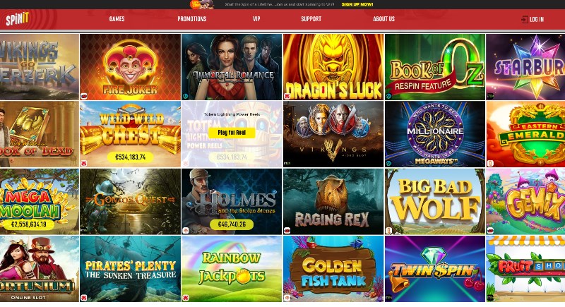 Spinit Casino Review