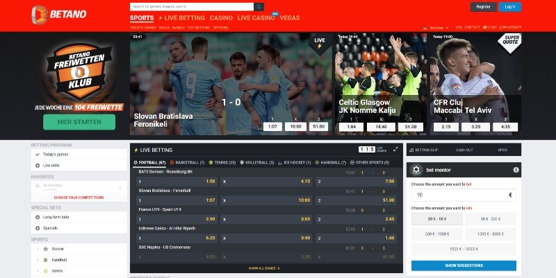 Betano Sports Review