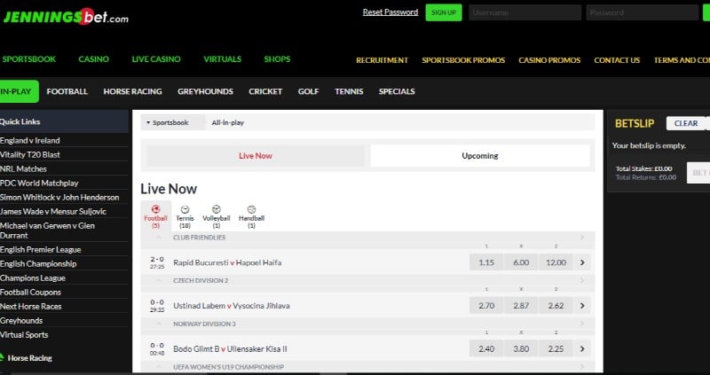 Jenningsbet Live betting Jenningsbet Live betting