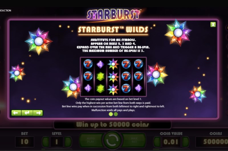 Starburst Slot Game