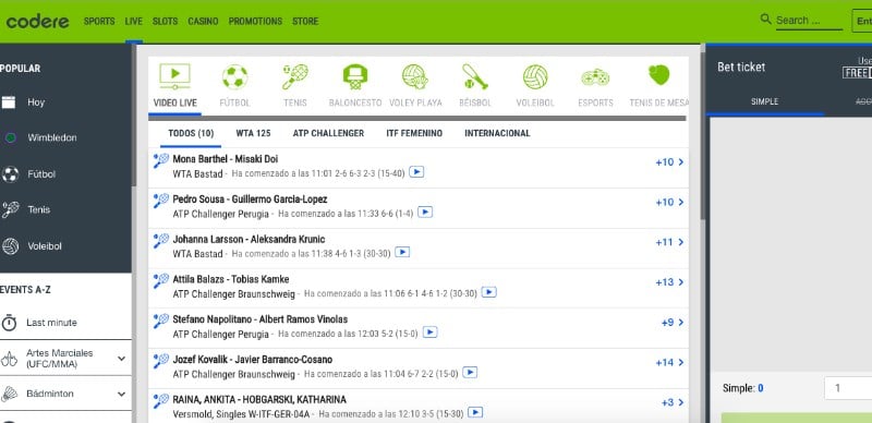 Codere Live Streaming Codere Live Streaming