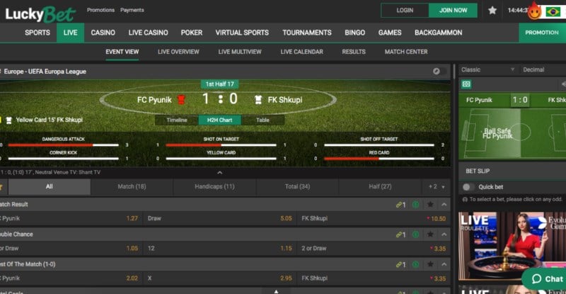 Luckybet Live Betting Luckybet Live Betting