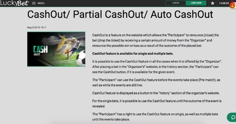 Luckybet cashout Luckybet cashout