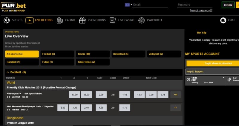 PWR.bet Live Betting PWR.bet Live Betting