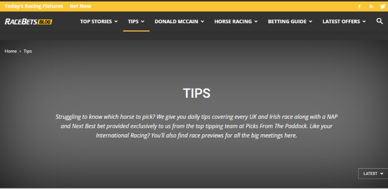 RaceBets Blog RaceBets Blog