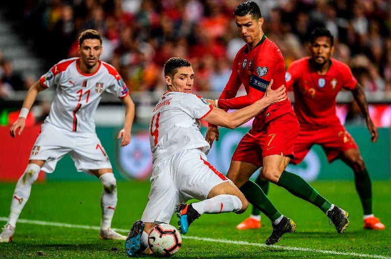 Serbie Portugal / 2 Gol Diogo Jota Sia-sia, Timnas Portugal Gigit Jari