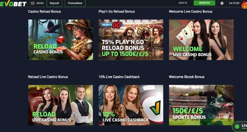 Evobet Promotions Evobet Promotions