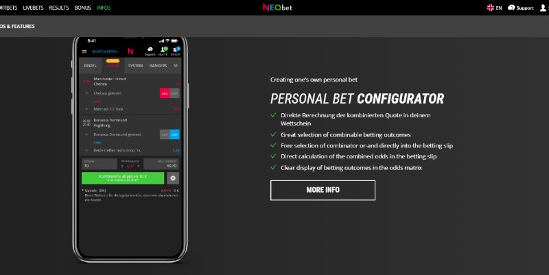 Neo.bet configurator Neo.bet configurator