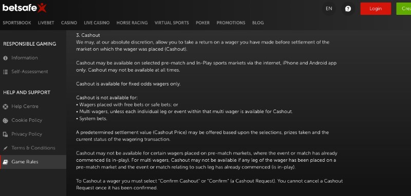 Betsafe Cashout Betsafe Cashout