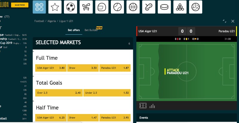Grosvenor Sports Live Betting Grosvenor Sports Live Betting