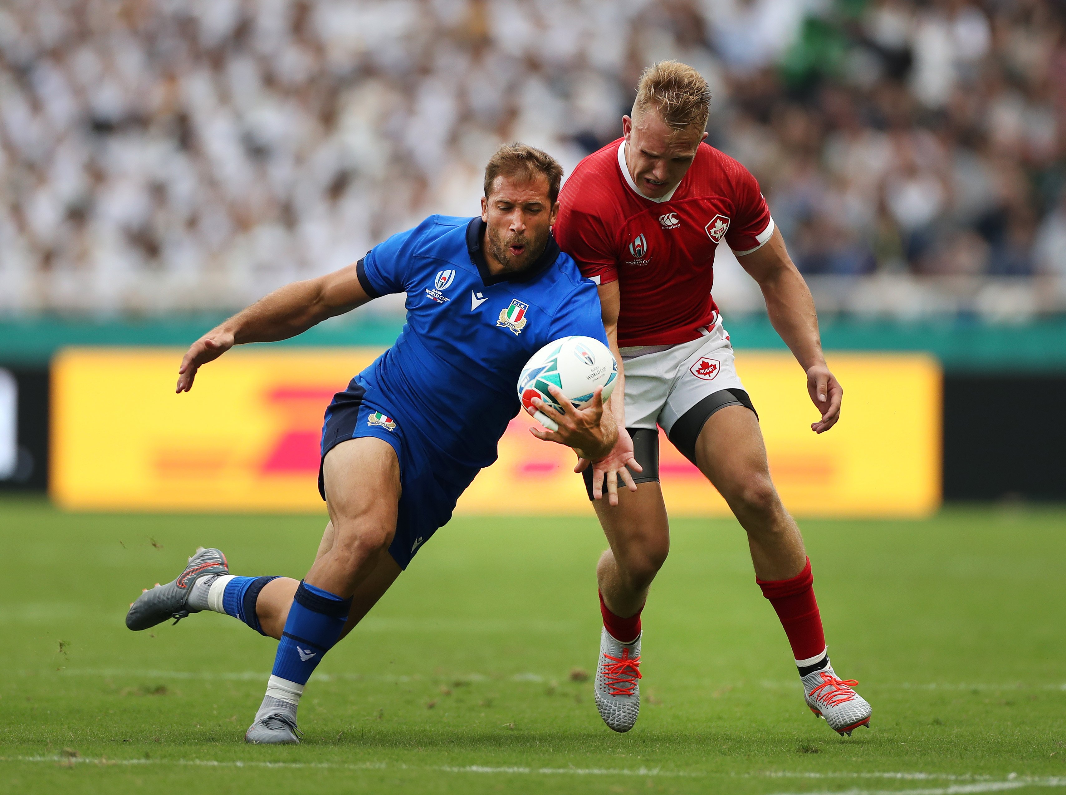 Italy vs canada rugby world cup