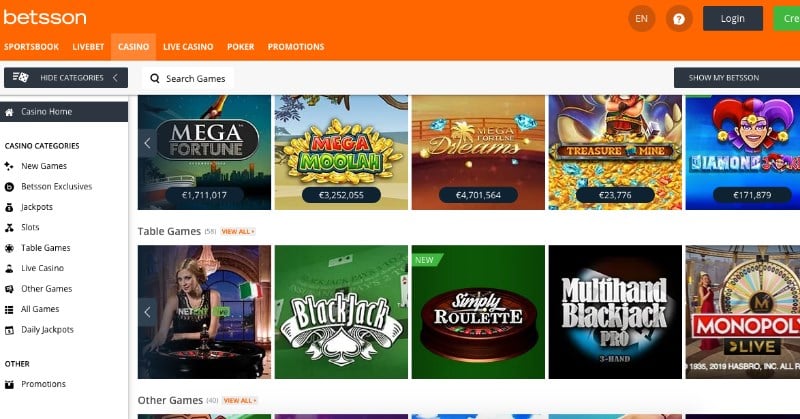 Betsson Casino Betsson Casino