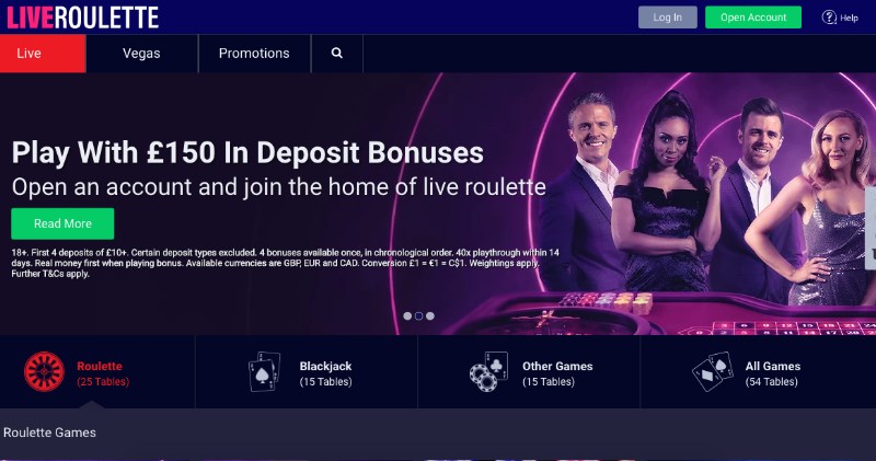 Live Roulette Bonus