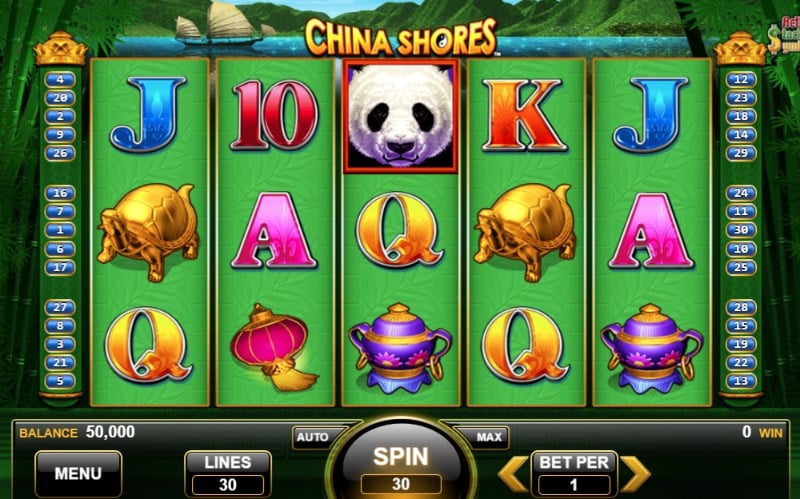 Free casino slot games china shores