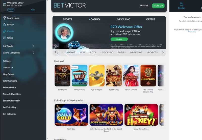 Betvictor Bonus