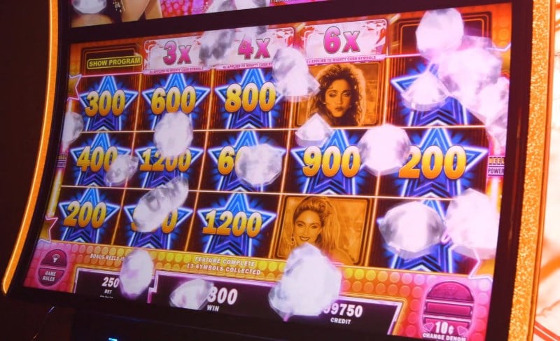 Madonna Slot Game Win and jackpot