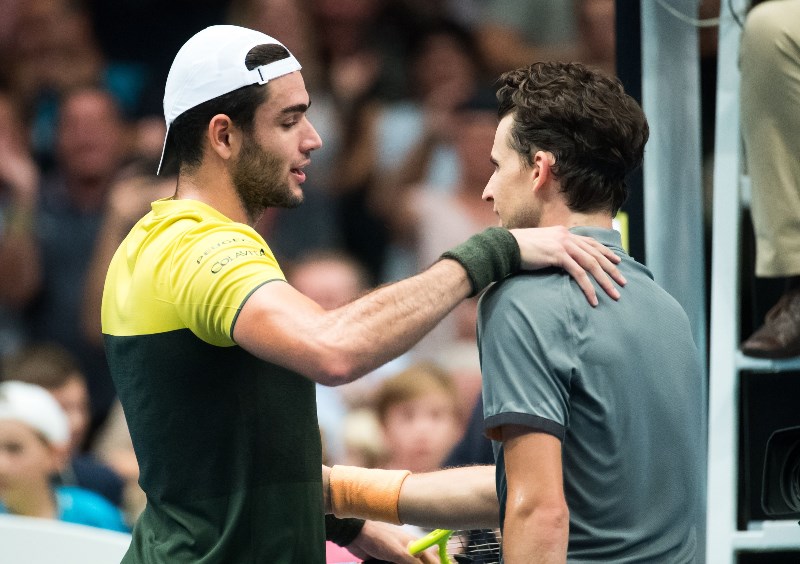 Dominic Thiem Matteo Berrettini Dominic Thiem Matteo Berrettini