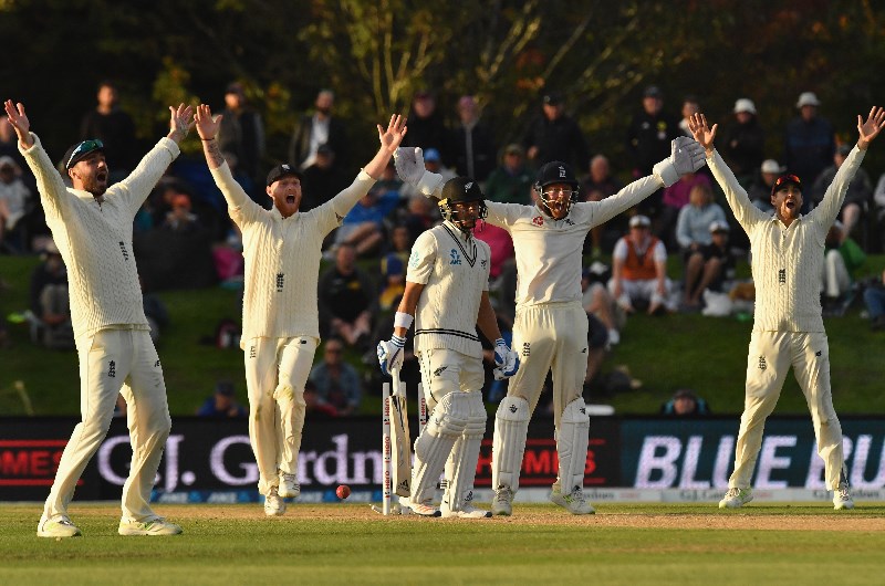 new zealand vs England test cricket 2018