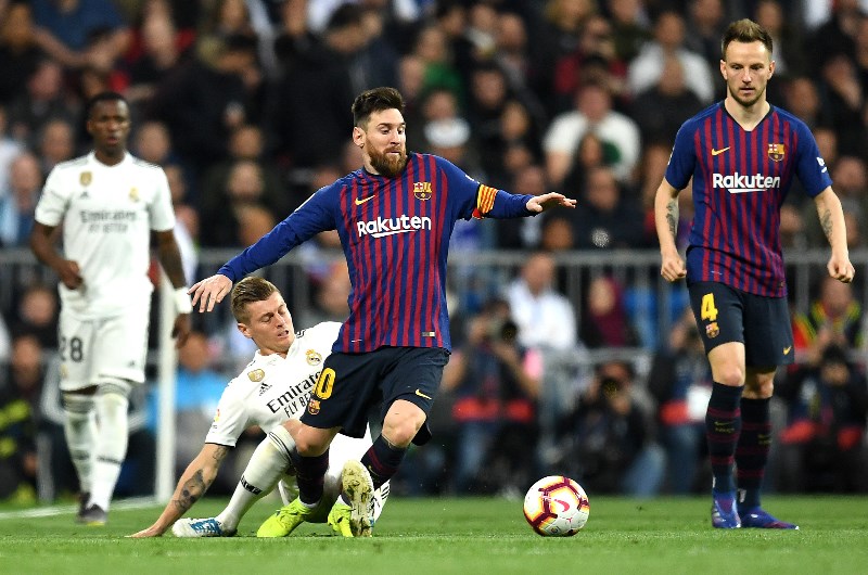 messi ramos real madrid