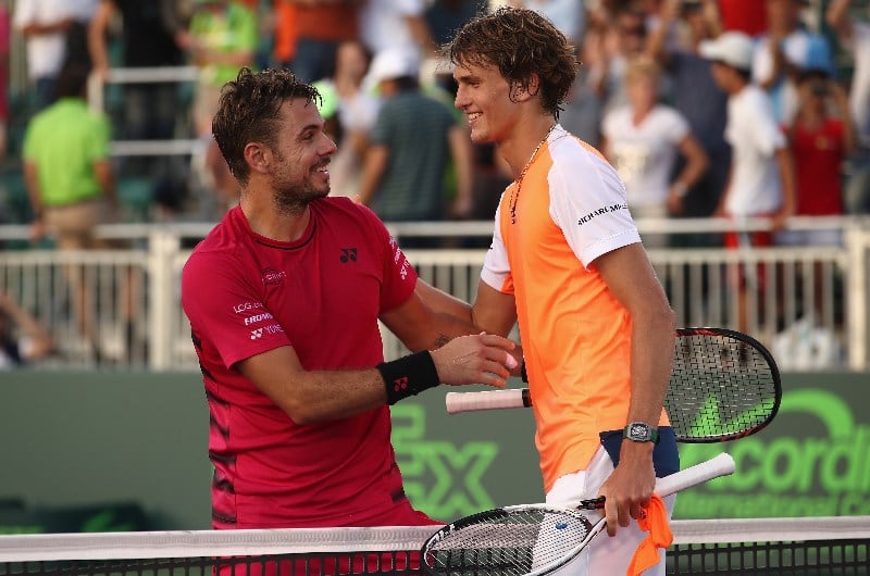 ATP Paris Masters: Zverev v Wawrinka 4 Wawrinka and Zverev
