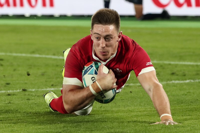 Josh Adams try
