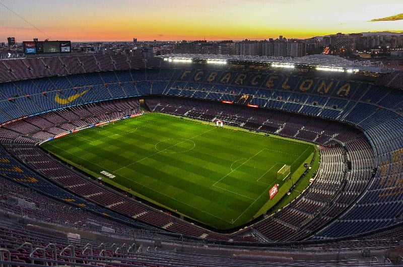 Camp Nou view
