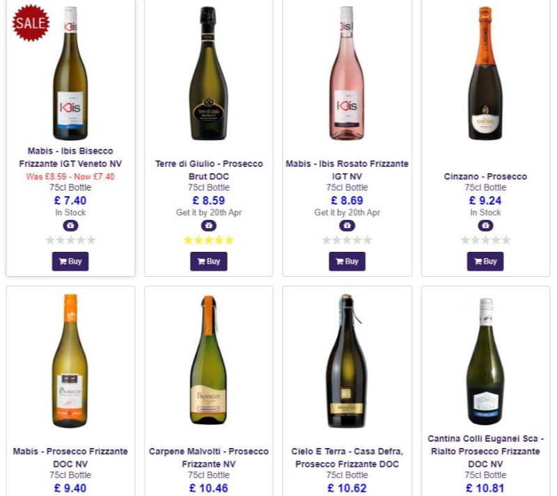 Prosecco The Drink Shop