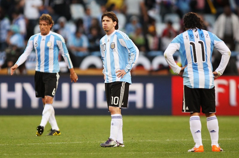 messi frustrated