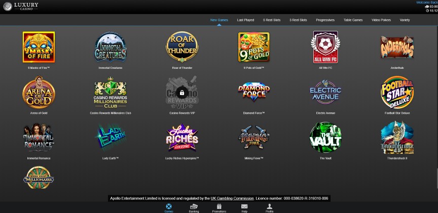 Luxury Casino Review Luxury Casino Review