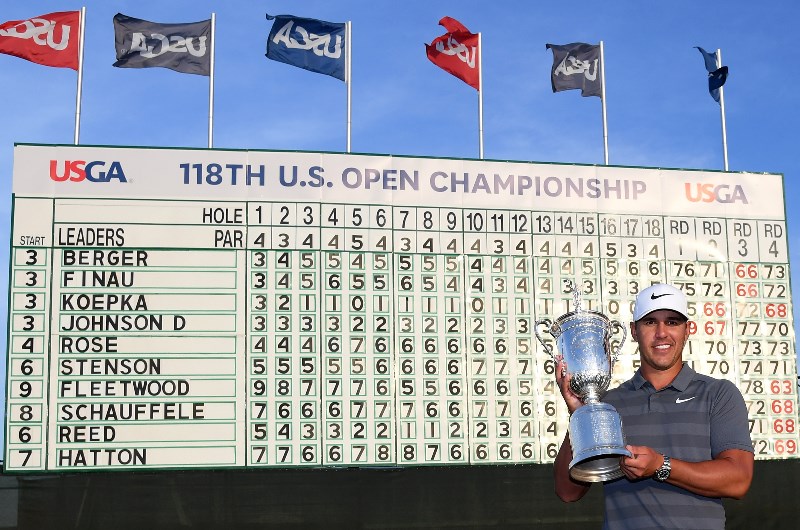 Koepka 2018 Shinnecock Koepka 2018 Shinnecock