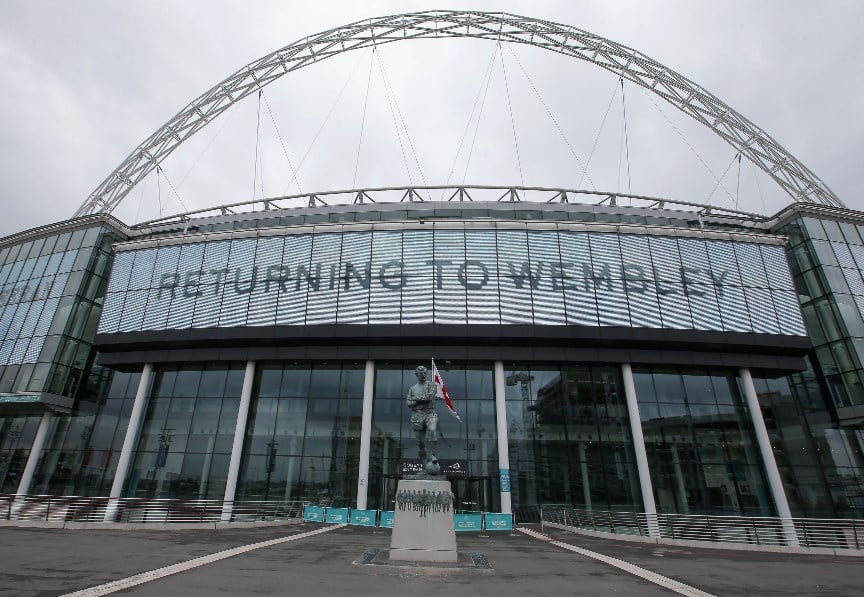 wembley stadium view