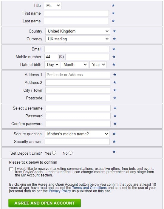 boylesports sign up boylesports sign up