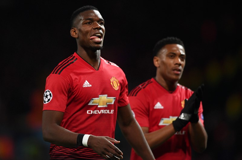 Man United pogba uefa trafford