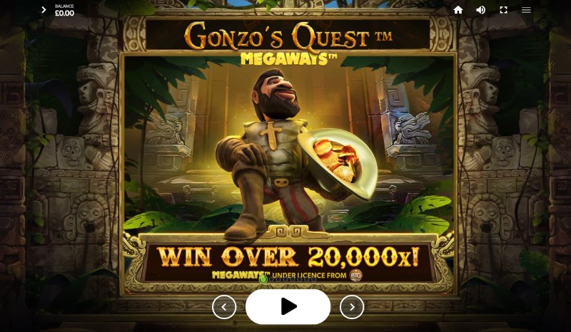 Gonzo's Quest Megaways Gonzo's Quest Megaways