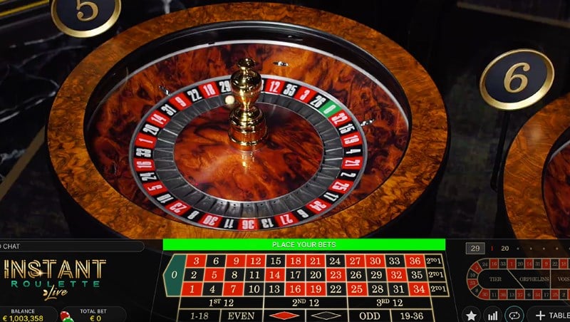 Instant Roulette Wheel