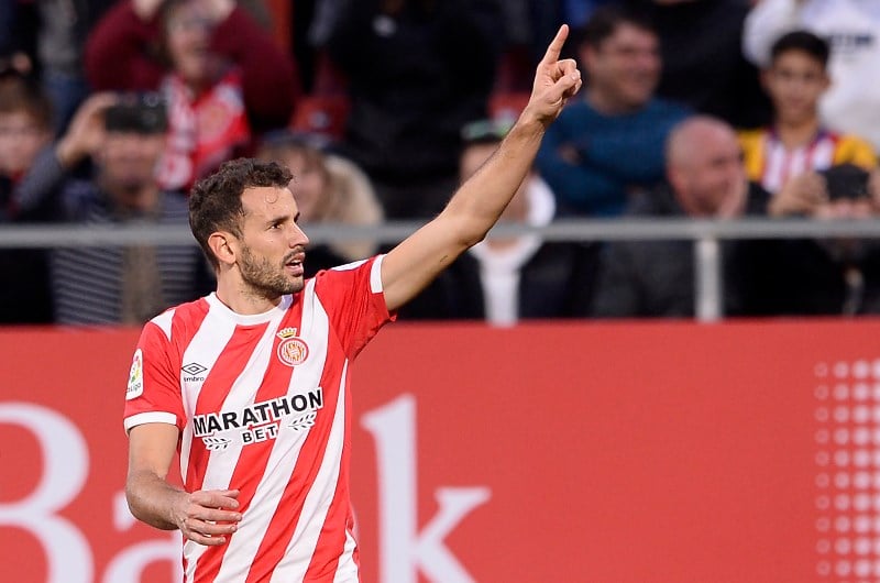 Stuani girona celebrate